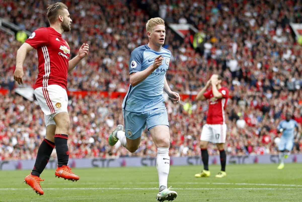 VIDEO+ FOTO » Profesorul Guardiola și elevul Mourinho! City se impune pe terenul lui United, 2-1! Pep are 9 victorii în fața lui "The Special One"