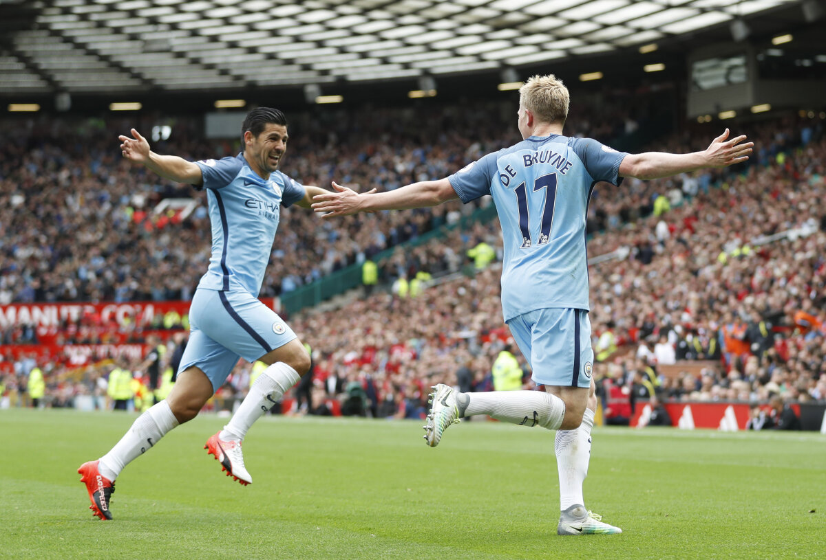 VIDEO+ FOTO » Profesorul Guardiola și elevul Mourinho! City se impune pe terenul lui United, 2-1! Pep are 9 victorii în fața lui "The Special One"