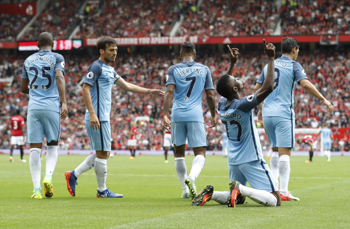 VIDEO+ FOTO » Profesorul Guardiola și elevul Mourinho! City se impune pe terenul lui United, 2-1! Pep are 9 victorii în fața lui "The Special One"