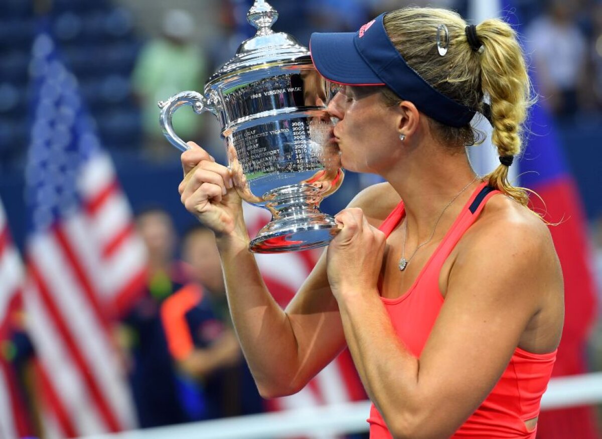 Anul lui Kerber » Angelique a triumfat la US Open și a câștigat al doilea Grand Slam al anului! De mâine e noul număr 1 mondial