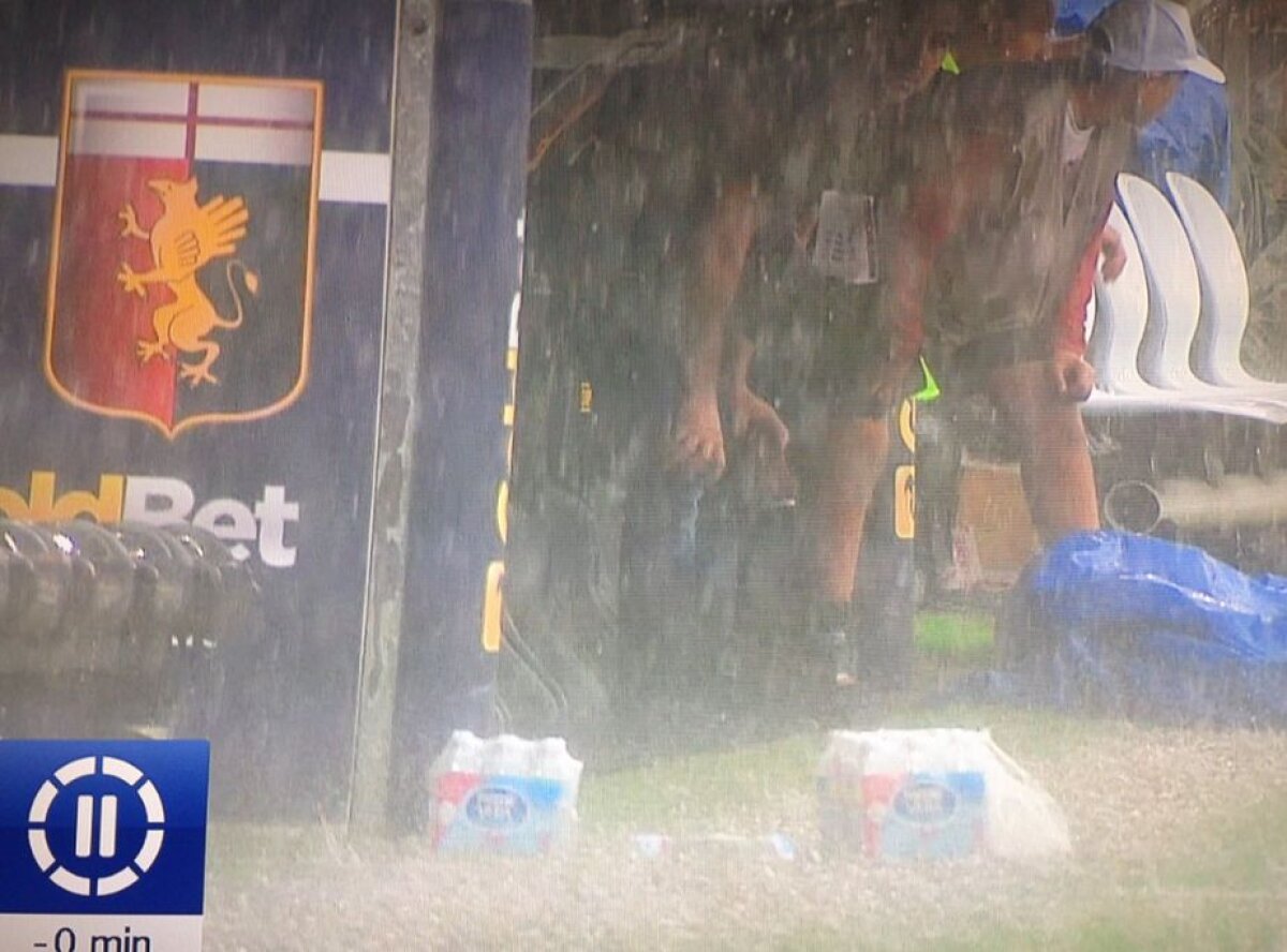 FOTO Tătărușanu a revenit la Fiorentina, dar meciul a fost amânat din cauza furtunii » Ianis Hagi, nici măcar rezervă