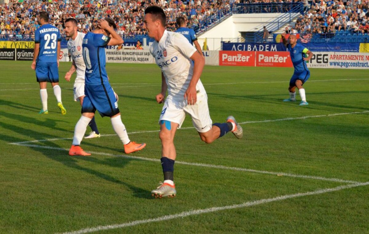 VIDEO+FOTO FC Botoșani a învins Poli Iași, scor 1-0, și a urcat pe locul 2! Lui Nicolo Napoli i s-a cerut demisia!