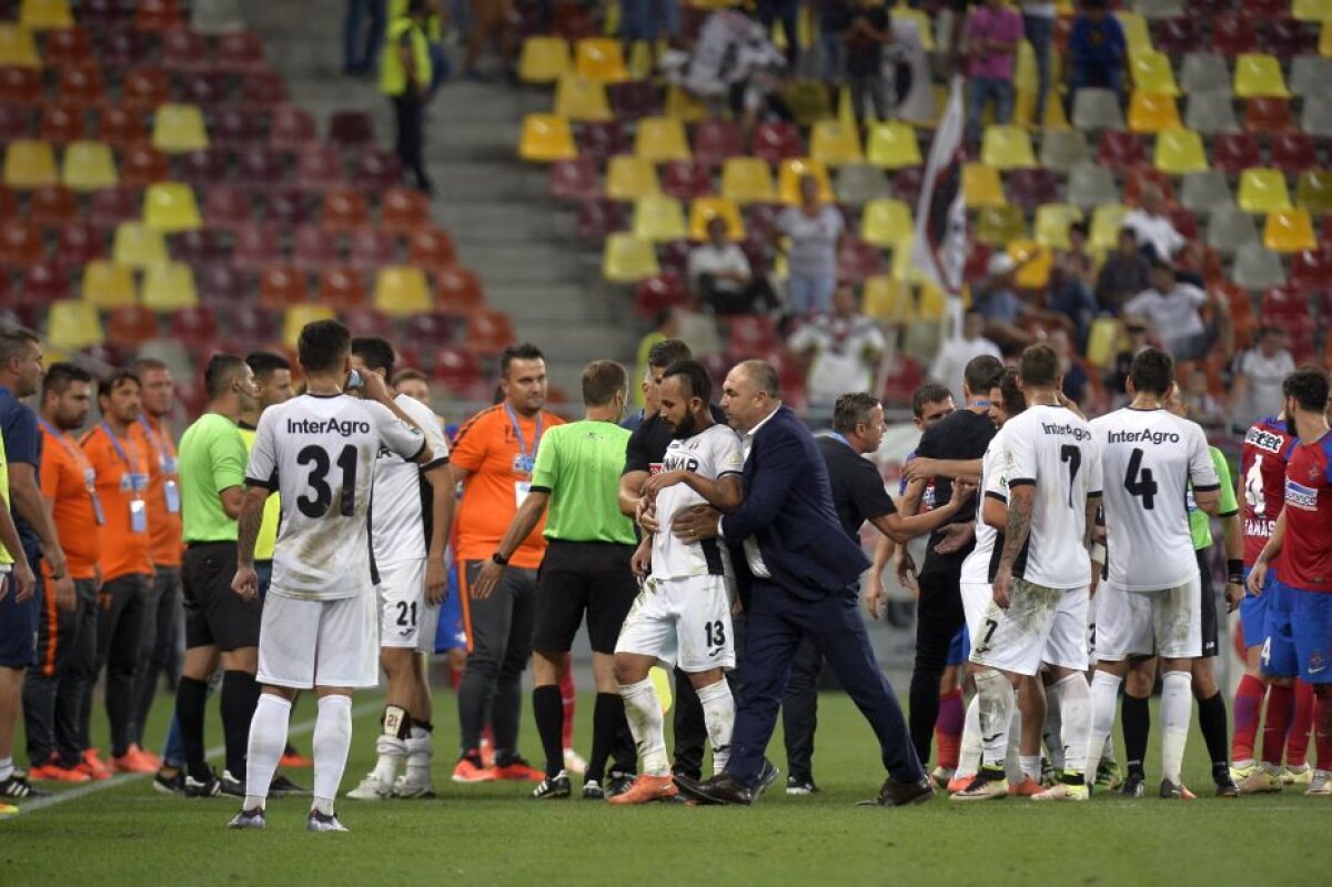 FOTO Cristi Săpunaru a sărit să-l bată pe Mihai Stoica! "S-a dorit acest scandal. I-am zis lui MM după aceea"