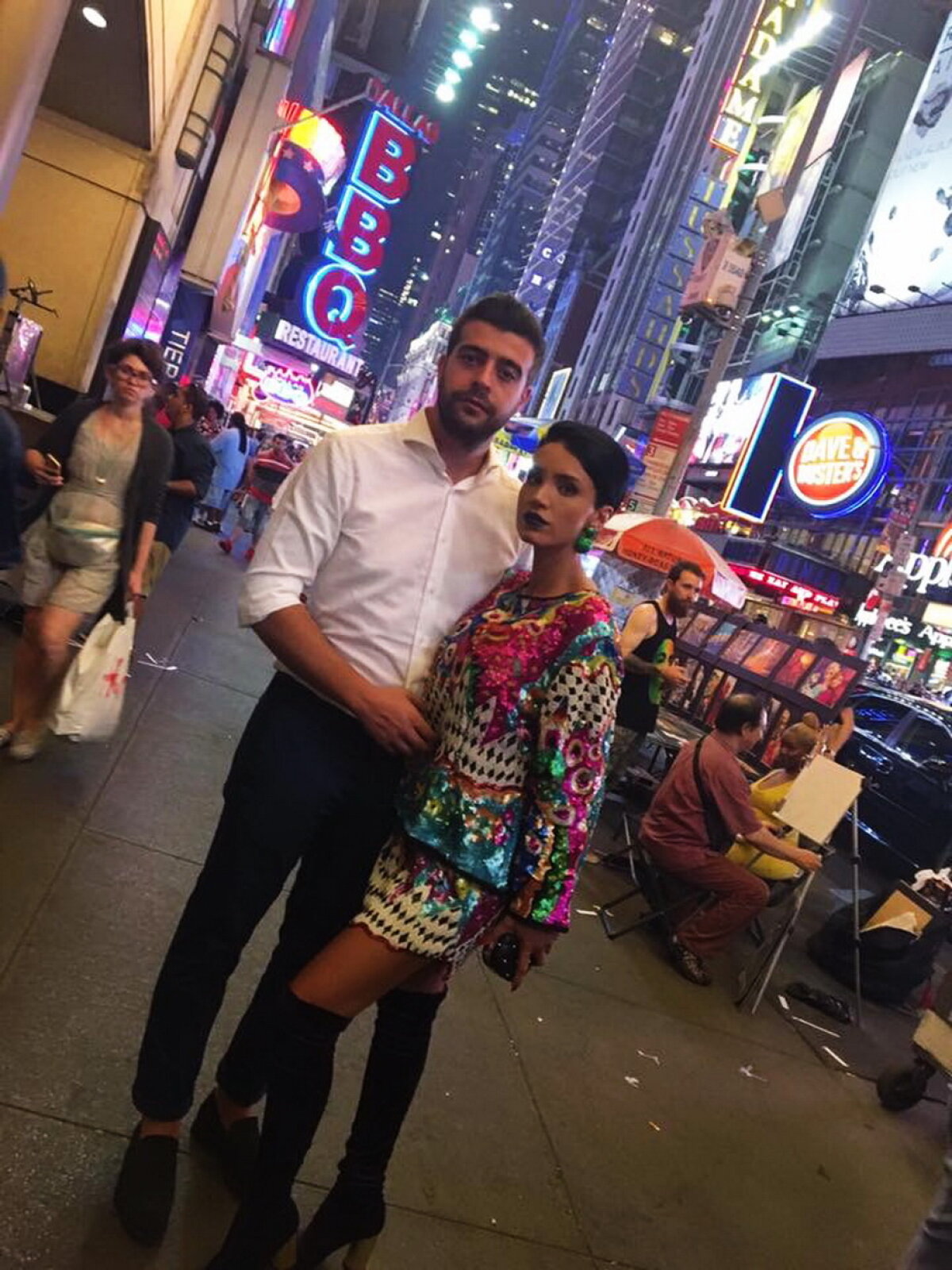 Adelina Pestrițu s-a îmbrăcat așa în New York! Toate privirile s-au ațintit asupra ei