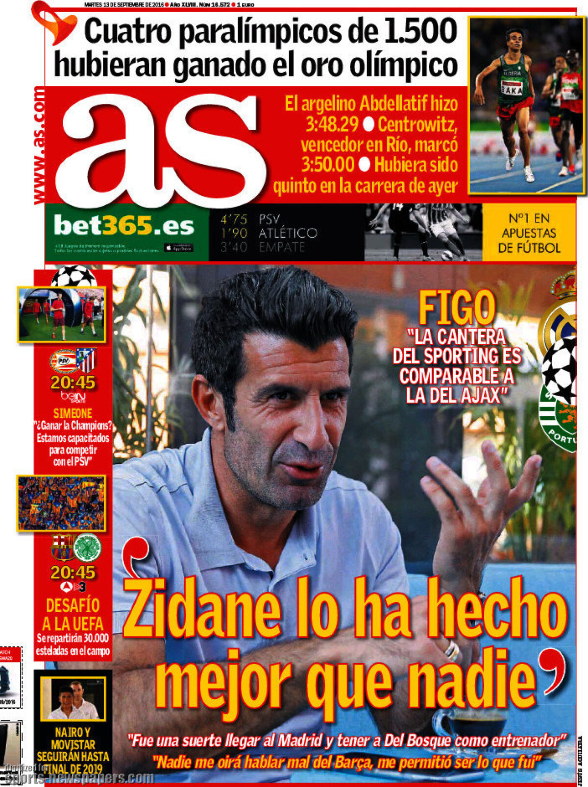 Ce scriu azi ziarele de sport din lume (13 septembrie 2016)