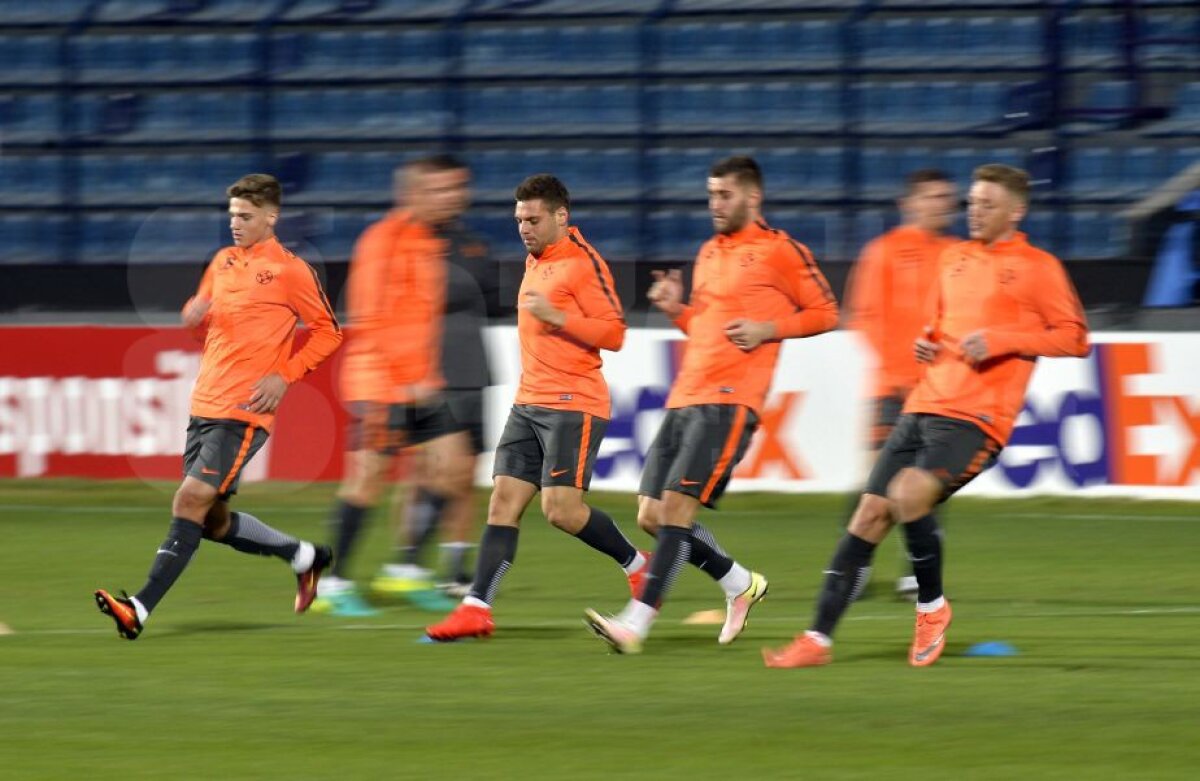 GALERIE FOTO Corespondență din Ankara » Top 15 cele mai interesante imagini de la antrenamentul oficial al Stelei + echipa de start