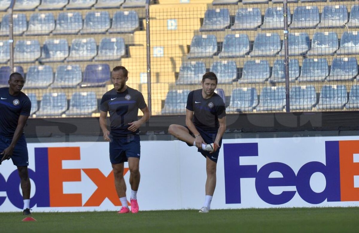 GALERIE FOTO Rusescu, reîntâlnire cu foștii colegi de la Steaua: "Voi juca împotriva echipei mele de suflet" » Cum va reacționa dacă va marca
