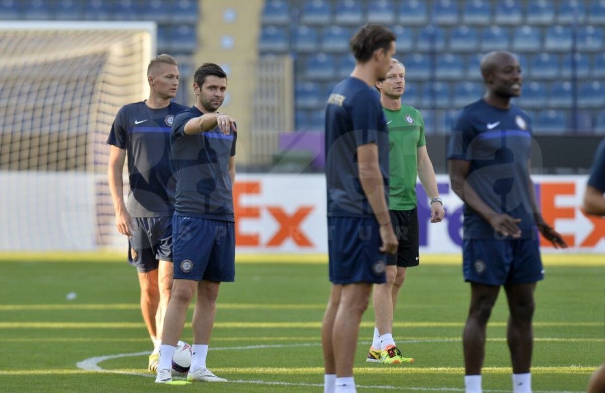 GALERIE FOTO Rusescu, reîntâlnire cu foștii colegi de la Steaua: "Voi juca împotriva echipei mele de suflet" » Cum va reacționa dacă va marca