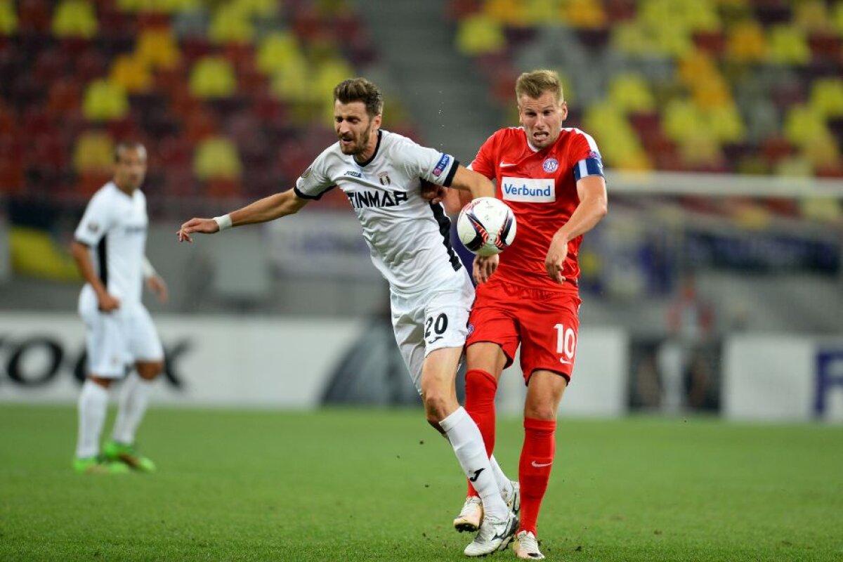 FOTO și VIDEO Austria vicleană » După un meci cu 5 goluri, Astra a fost păcălită acasă de adversarul pe care-l considera cel mai facil și ajunge ultima în grupă