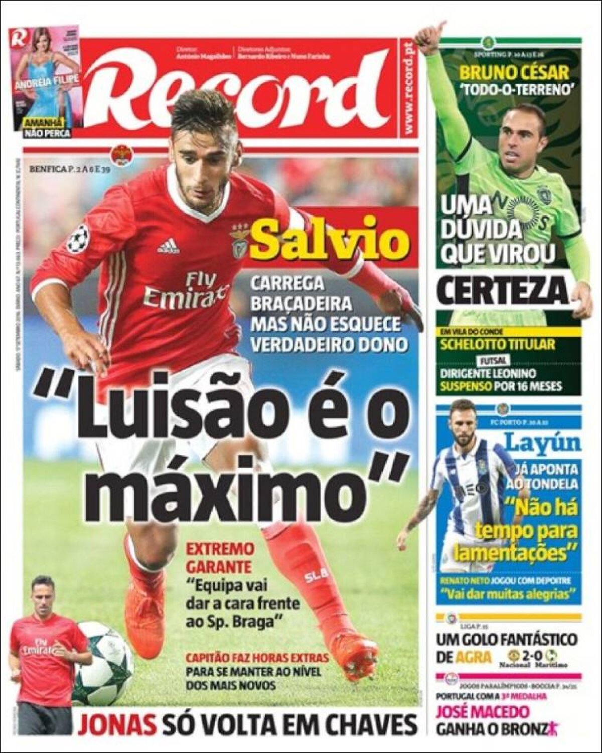 Ce scriu azi ziarele de sport din lume (17 septembrie 2016)