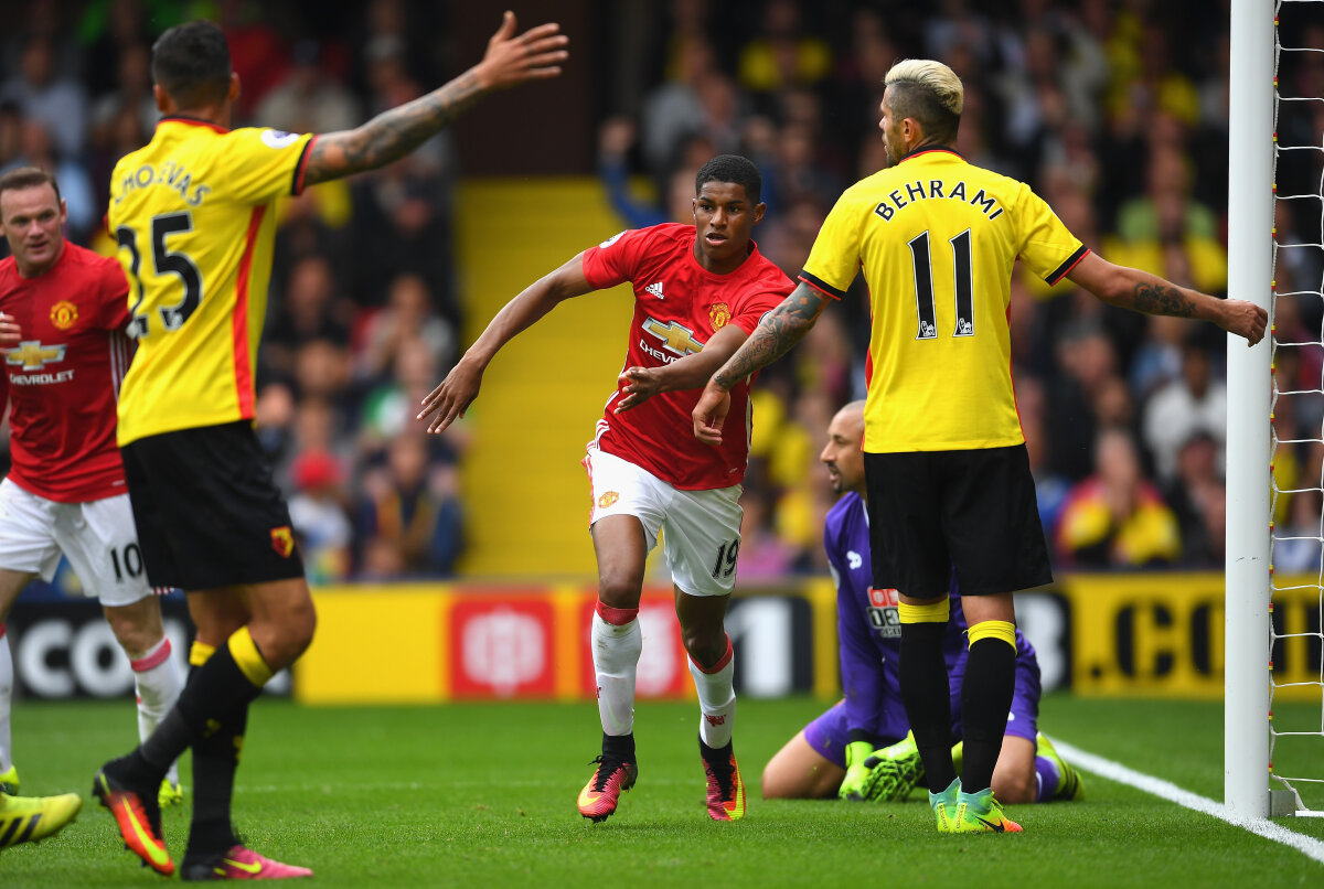 FOTO + VIDEO ȘOC în Premier League! Watford s-a distrat cu Manchester United, 3-1 » Mourinho are trei înfrângeri consecutive
