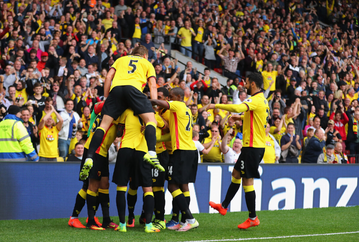 FOTO + VIDEO ȘOC în Premier League! Watford s-a distrat cu Manchester United, 3-1 » Mourinho are trei înfrângeri consecutive