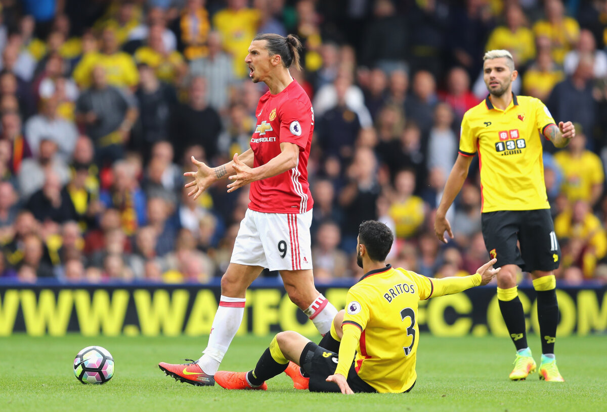 FOTO + VIDEO ȘOC în Premier League! Watford s-a distrat cu Manchester United, 3-1 » Mourinho are trei înfrângeri consecutive