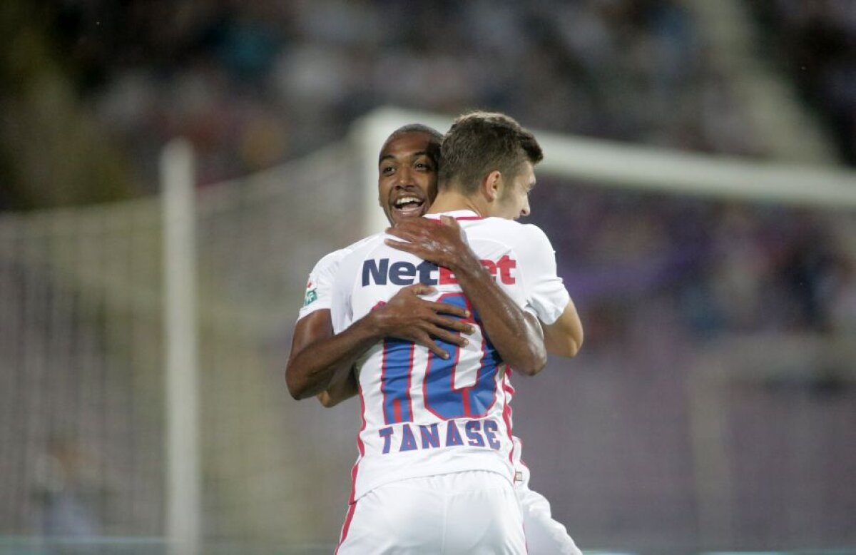 FOTO și VIDEO Steaua, victorie la limită cu ultima clasată » Florin Tănase, salvatorul roș-albaștrilor