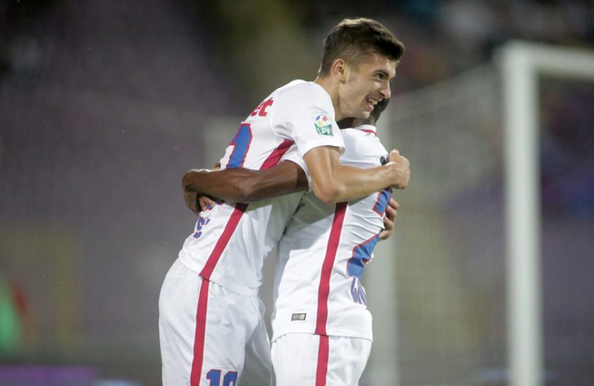 FOTO și VIDEO Steaua, victorie la limită cu ultima clasată » Florin Tănase, salvatorul roș-albaștrilor