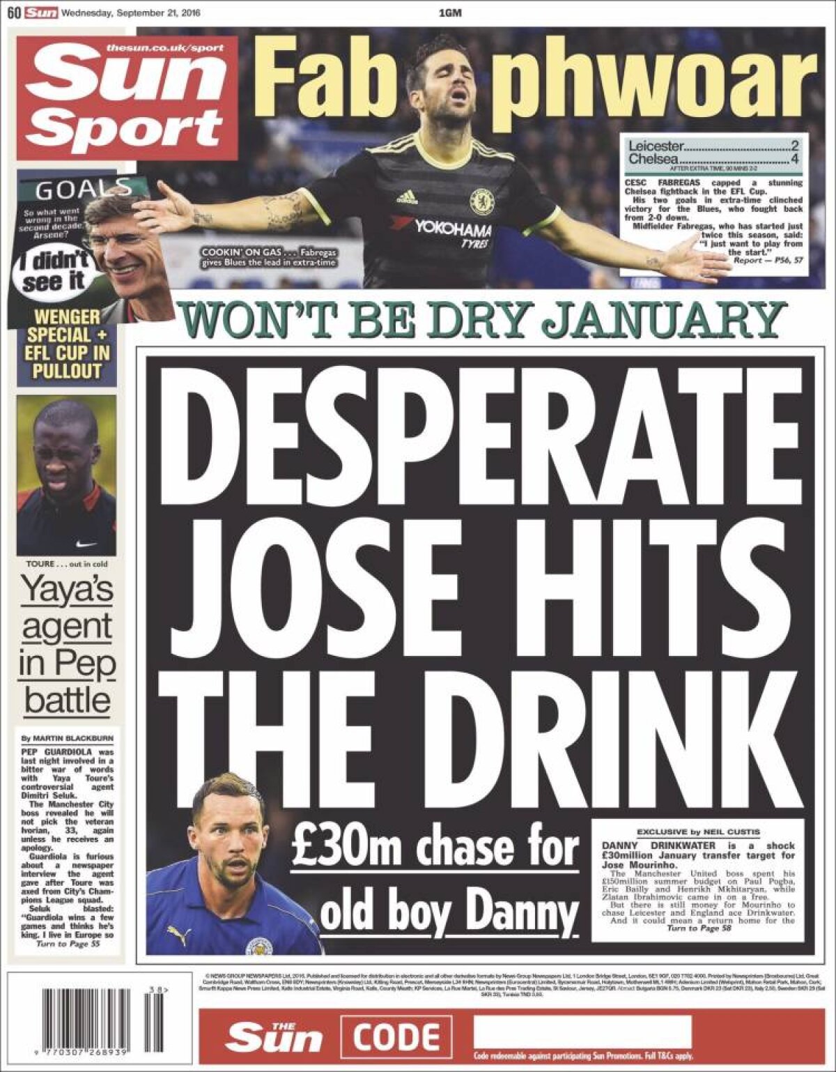 Ce scriu azi ziarele de sport din lume (21 septembrie 2016)