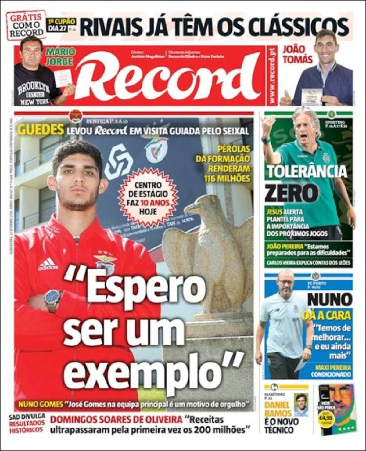 Ce scriu azi ziarele de sport din lume (22 septembrie 2016)