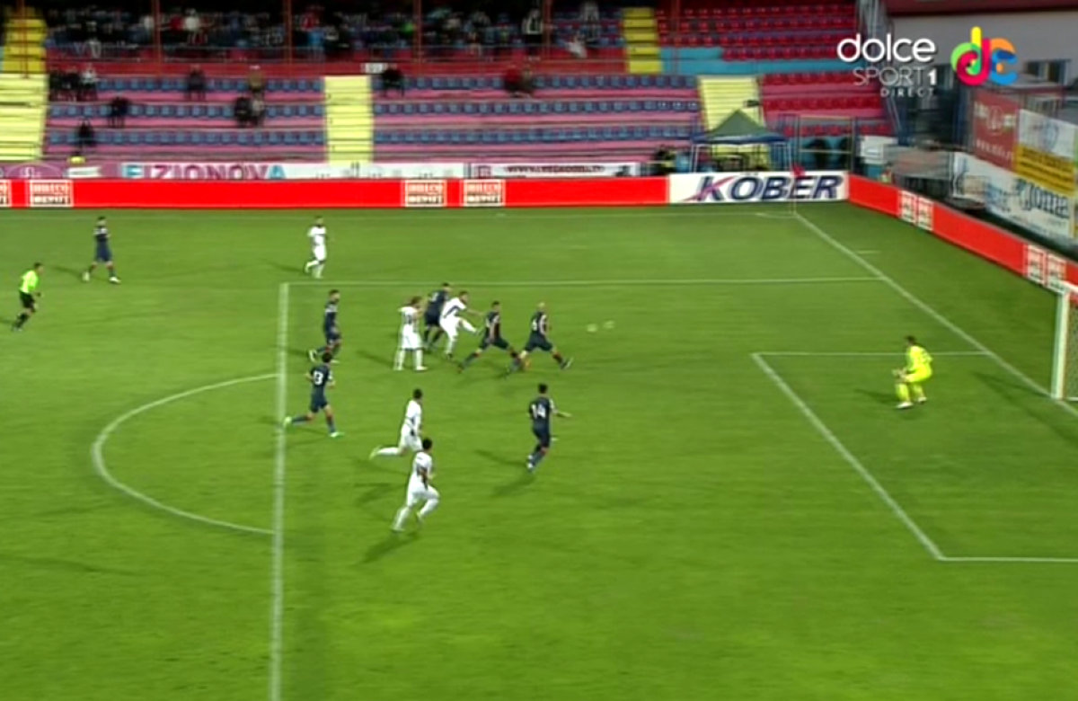 VIDEO+FOTO Gol fantastic marcat de Alibec! Denis și-a amețit 3 adversari și nu i-a dat nicio șansă lui Mingote