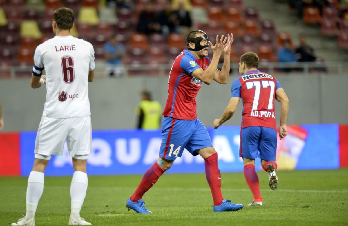 FOTO și VIDEO A căzut ultima redută » Steaua, învinsă de clujeni! CFR este la prima victorie în fața Stelei la București, din 1948