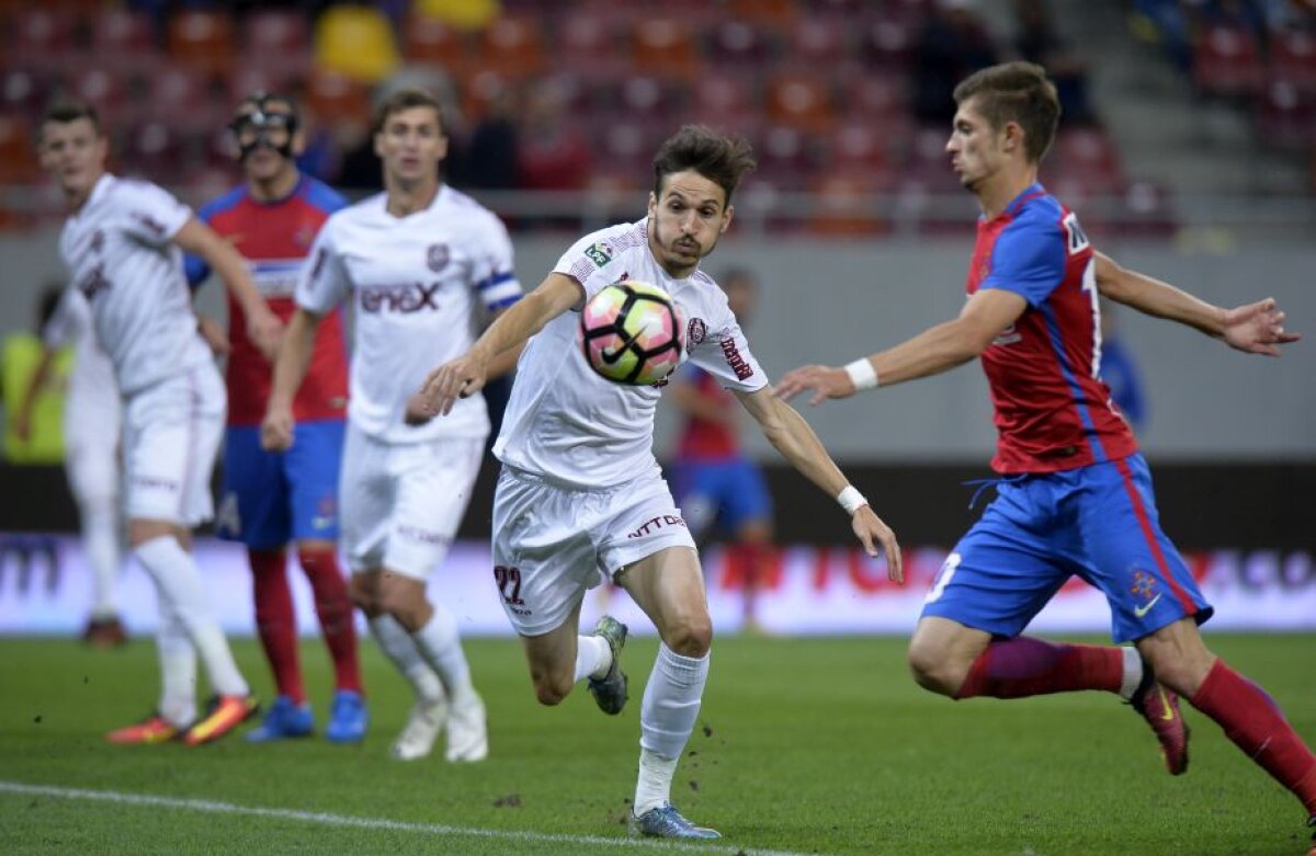 FOTO și VIDEO A căzut ultima redută » Steaua, învinsă de clujeni! CFR este la prima victorie în fața Stelei la București, din 1948