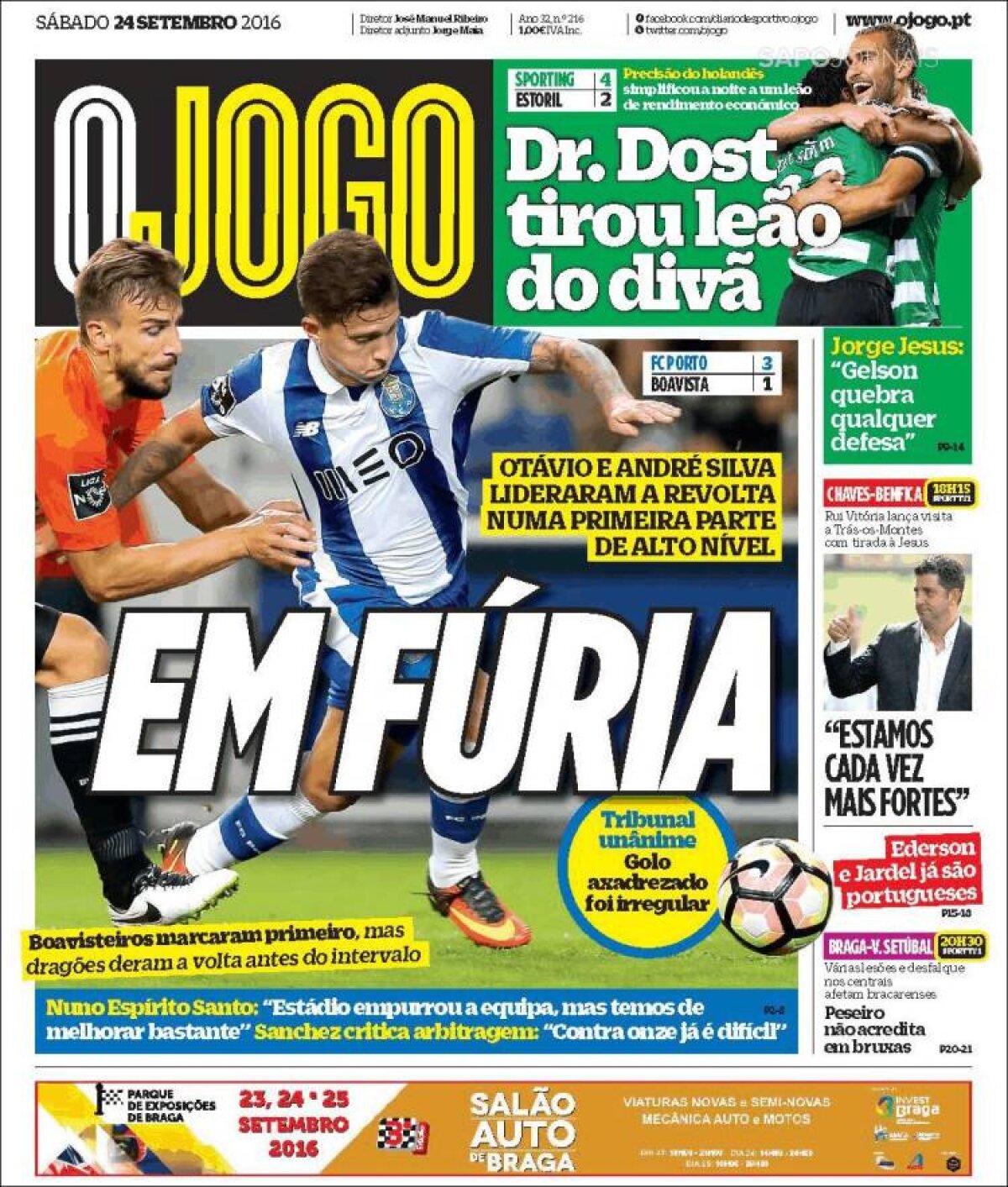 Ce scriu azi ziarele de sport din lume (24 septembrie 2016)