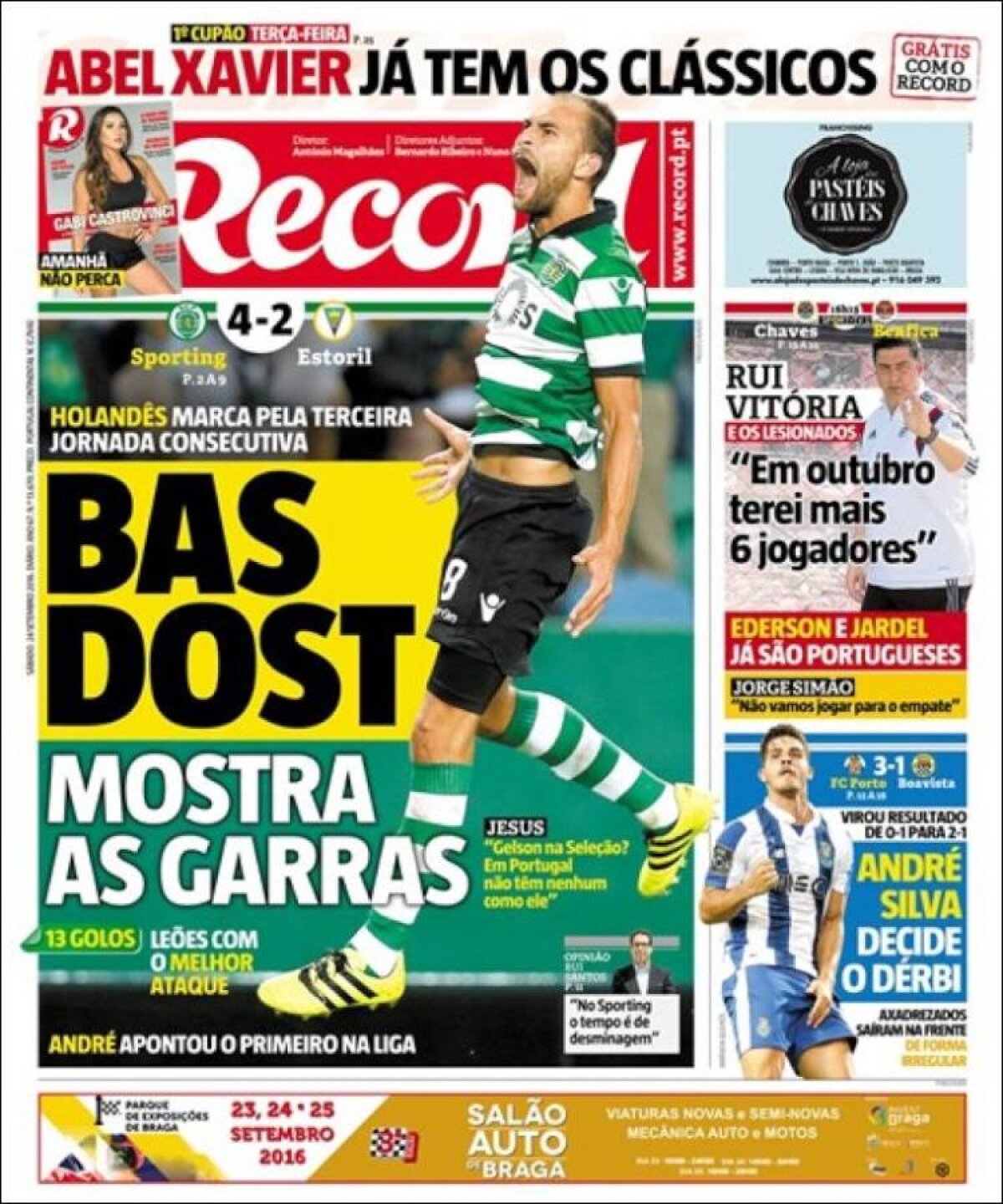 Ce scriu azi ziarele de sport din lume (24 septembrie 2016)