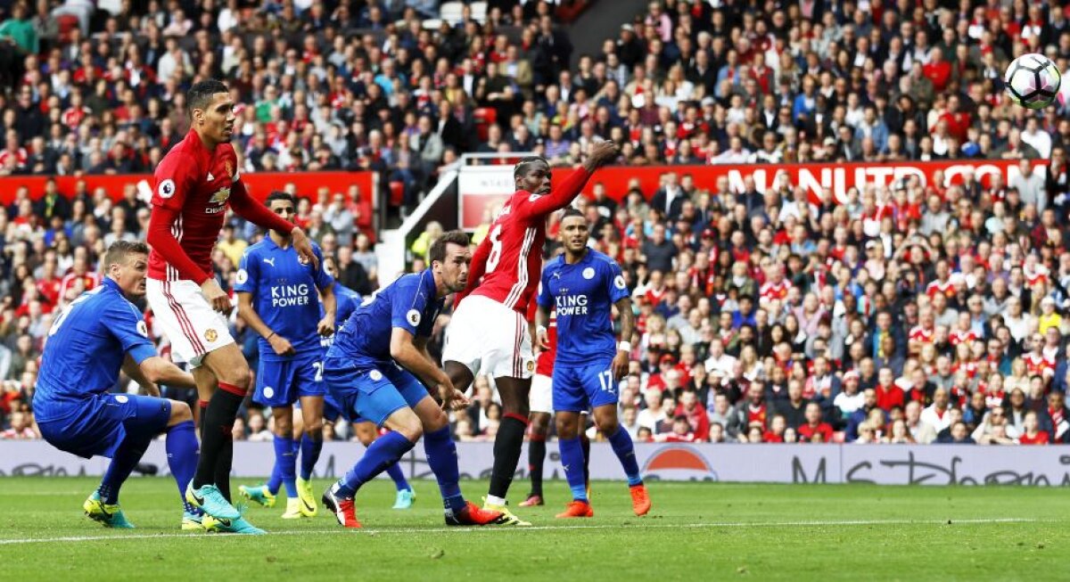 FOTO + VIDEO Einstein, go home! Masacru pe Old Trafford: United a bifat un record de goluri contra lui Leicester!