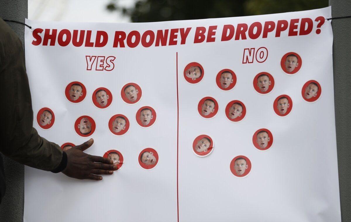 Omul cu sacul de mingi » Rooney a fost retrogradat de Mourinho: ”Trebui să accepte un rol tot mai mic la echipă”