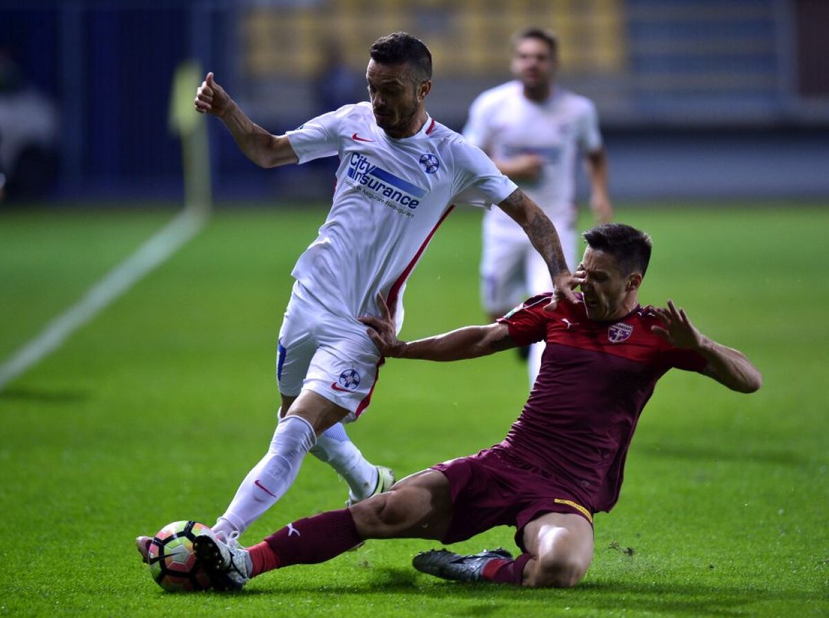 FOTO + VIDEO Voluntari - Steaua 2-3 » Roș-albaștrii câștigă cu emoții și așteaptă duelul cu Villarreal 