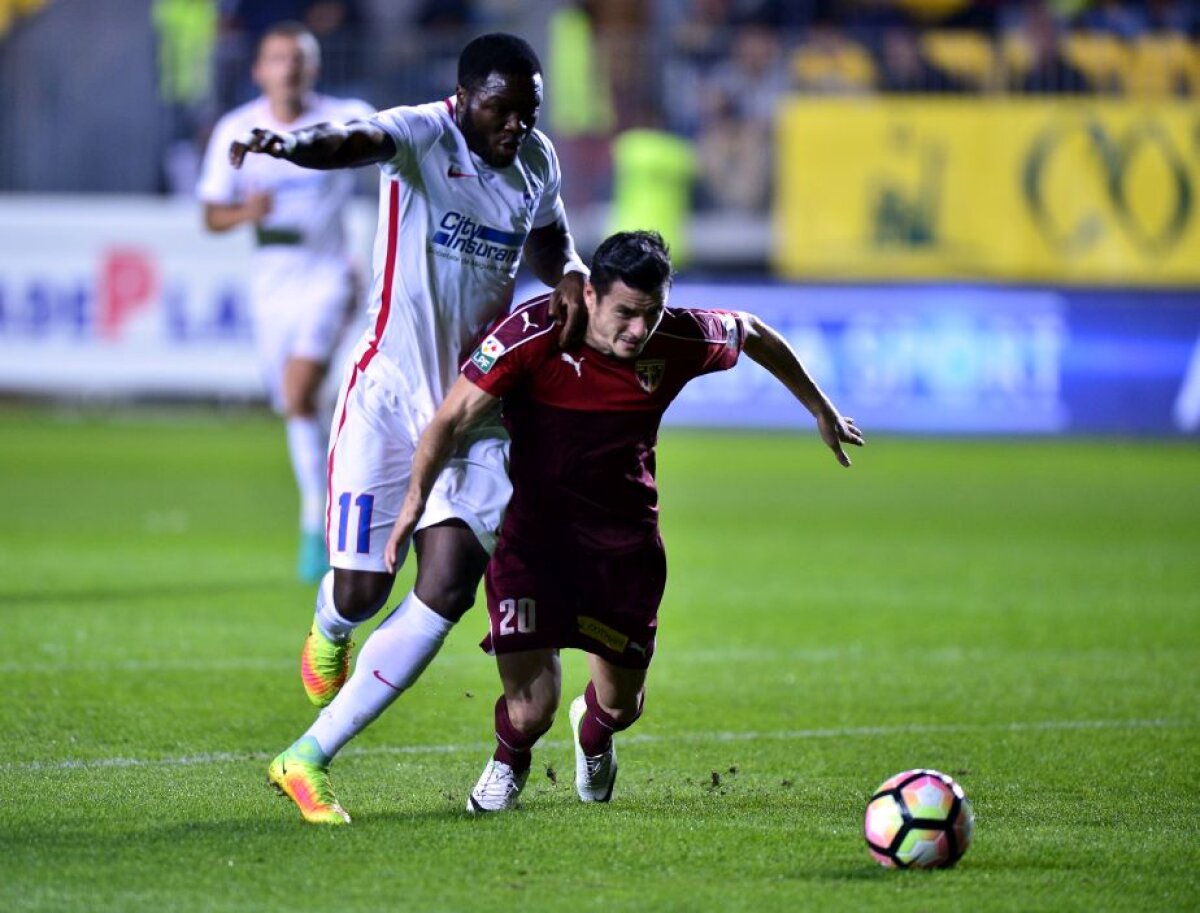 FOTO + VIDEO Voluntari - Steaua 2-3 » Roș-albaștrii câștigă cu emoții și așteaptă duelul cu Villarreal 