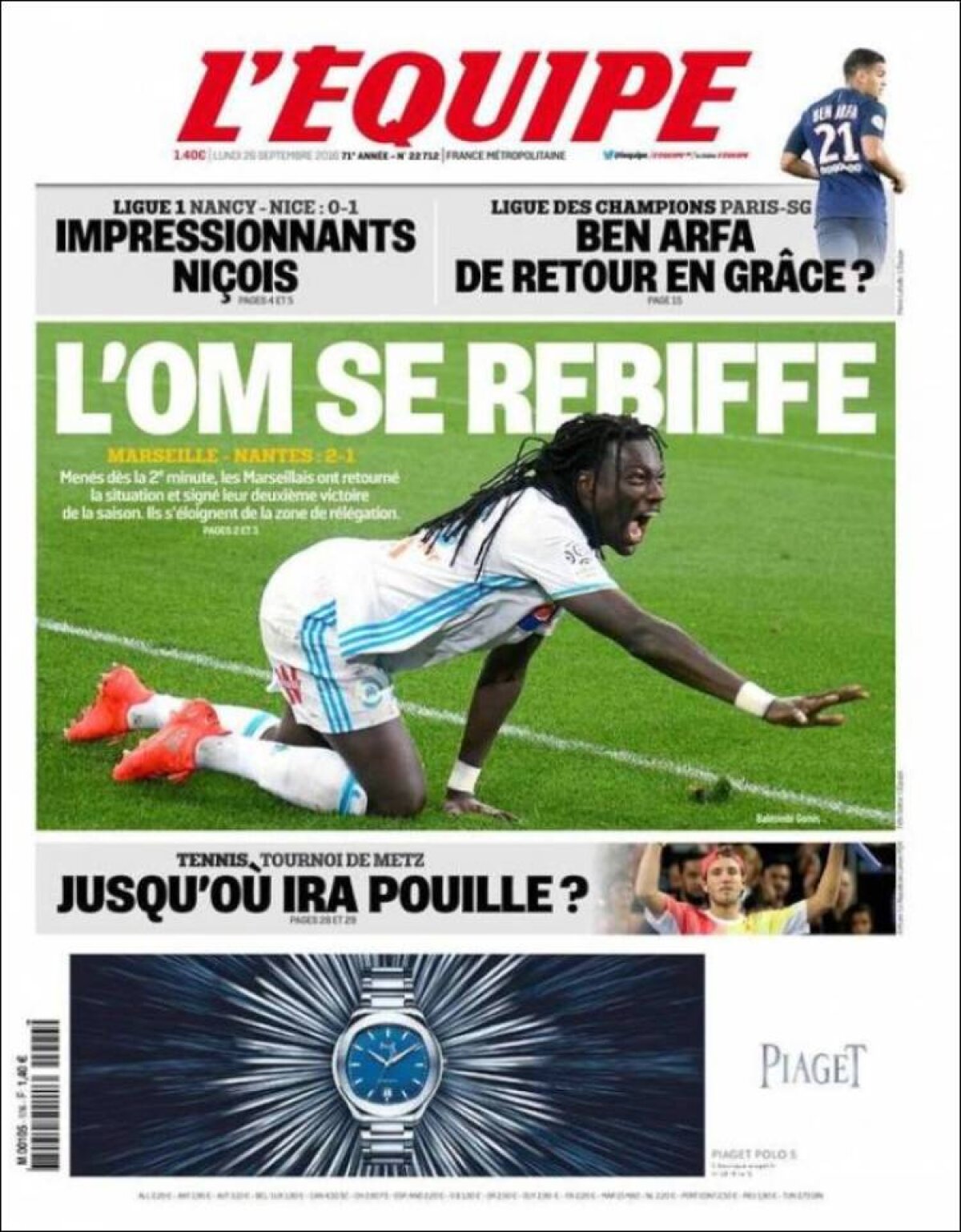 Ce scriu azi ziarele de sport din lume (26 septembrie 2016)