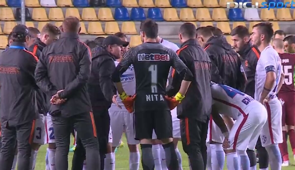 GALERIE FOTO Criză de nervi a lui Reghe imediat după meciul cu FC Voluntari! Doi jucători au fost criticați