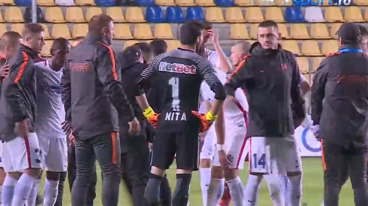 GALERIE FOTO Criză de nervi a lui Reghe imediat după meciul cu FC Voluntari! Doi jucători au fost criticați