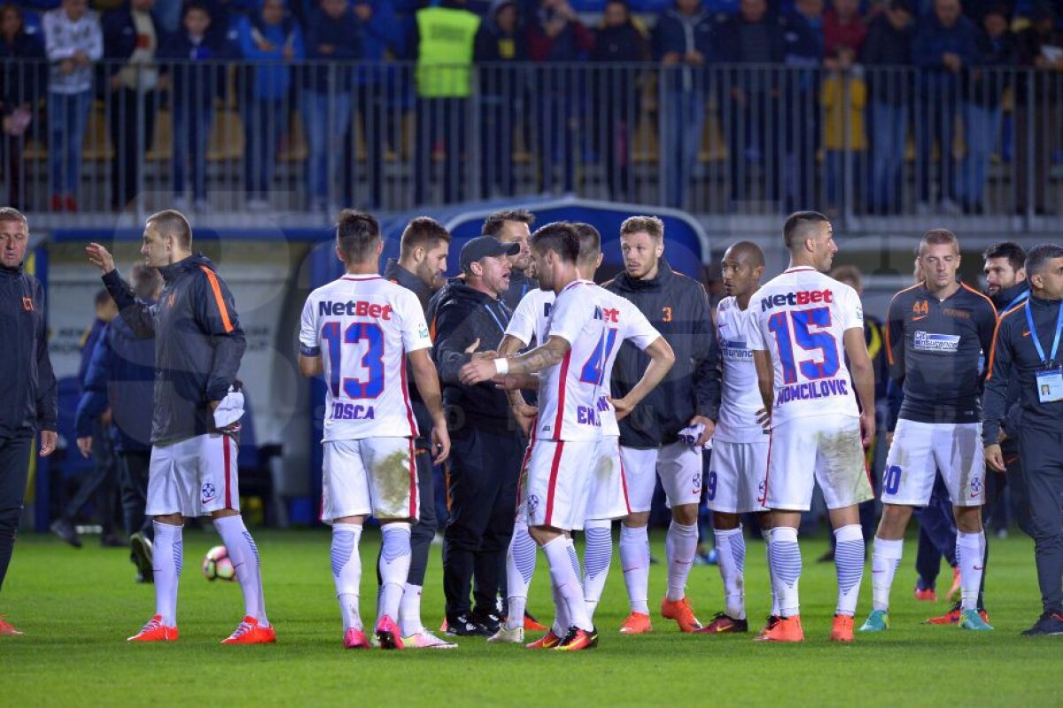 GALERIE FOTO Criză de nervi a lui Reghe imediat după meciul cu FC Voluntari! Doi jucători au fost criticați