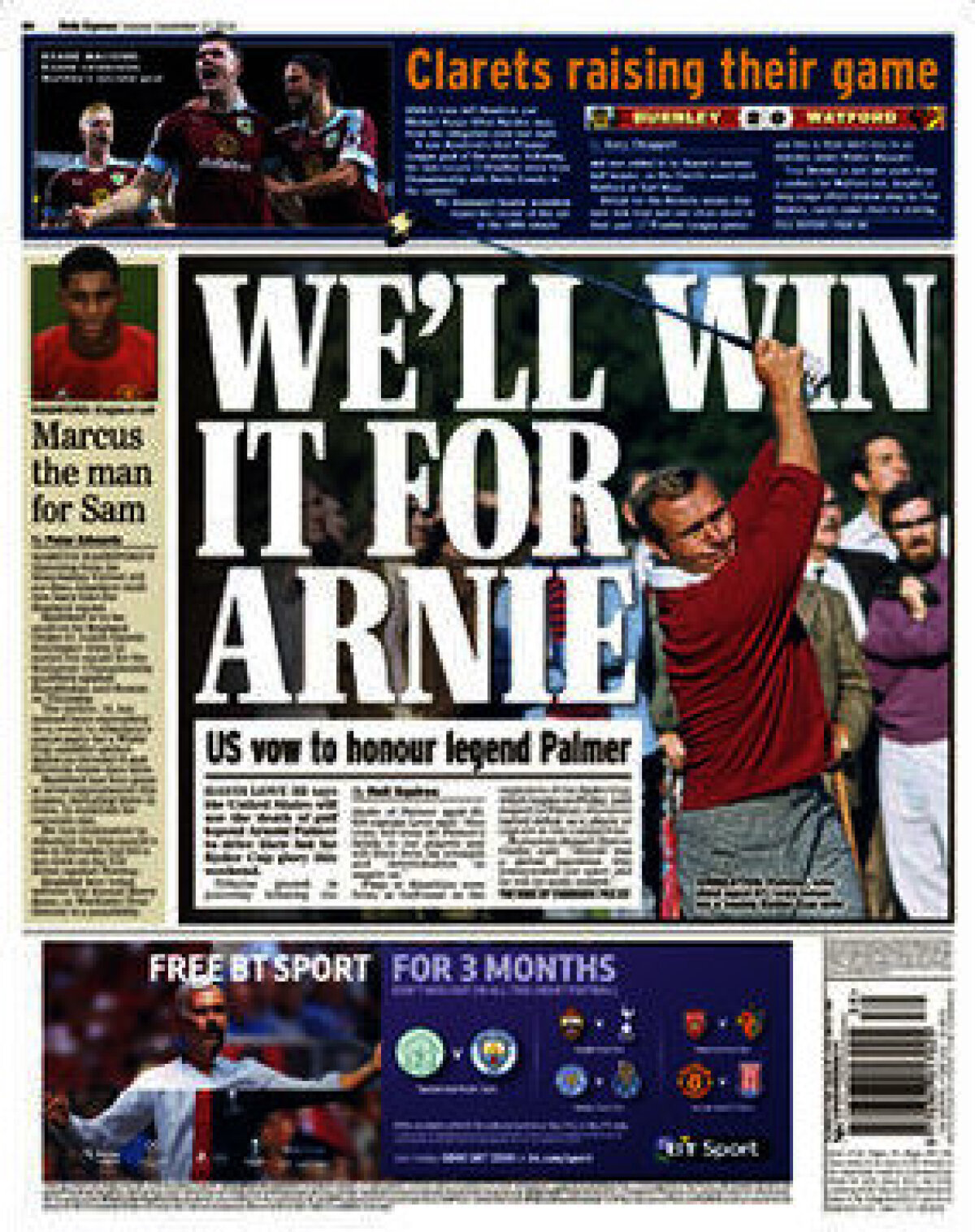 Ce scriu azi ziarele de sport din lume (27 septembrie 2016)