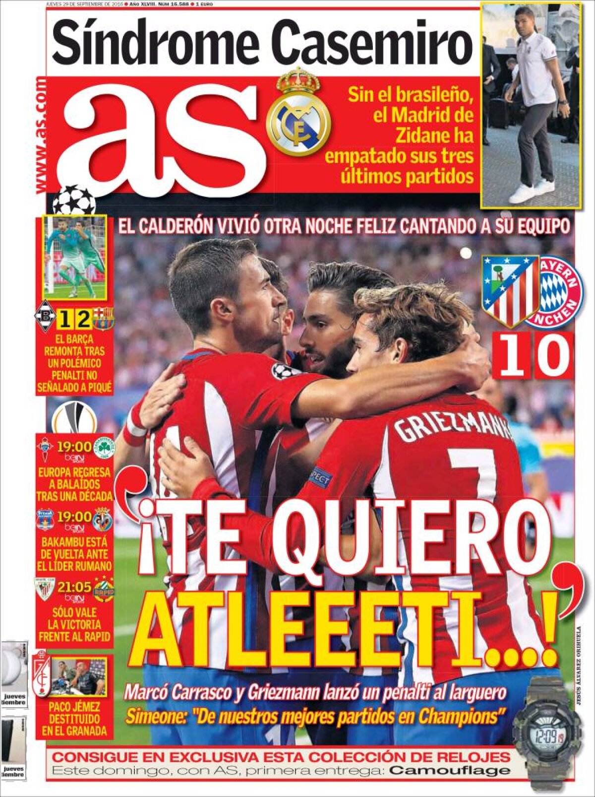 Ce scriu azi ziarele de sport din lume (29 septembrie 2016)