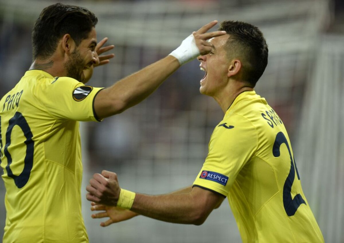 VIDEO+FOTO » Steaua, egal cu Villarreal, scor 1-1, la capătul unui meci bun al roș-albaștrilor » Trupa lui Reghe e ultima în grupă