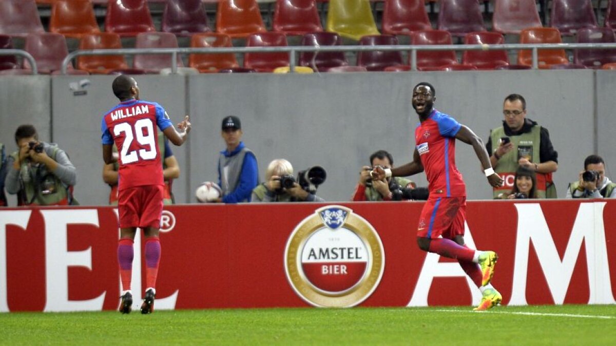 VIDEO+FOTO » Steaua, egal cu Villarreal, scor 1-1, la capătul unui meci bun al roș-albaștrilor » Trupa lui Reghe e ultima în grupă