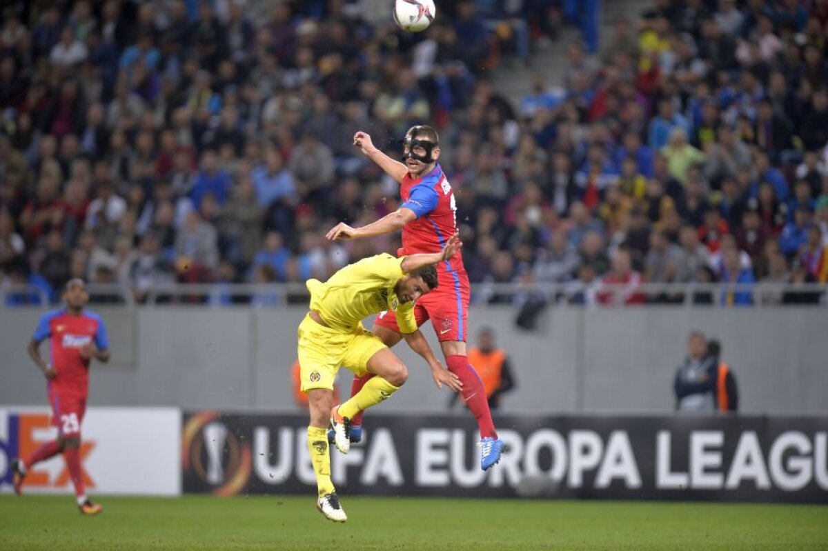 VIDEO+FOTO » Steaua, egal cu Villarreal, scor 1-1, la capătul unui meci bun al roș-albaștrilor » Trupa lui Reghe e ultima în grupă