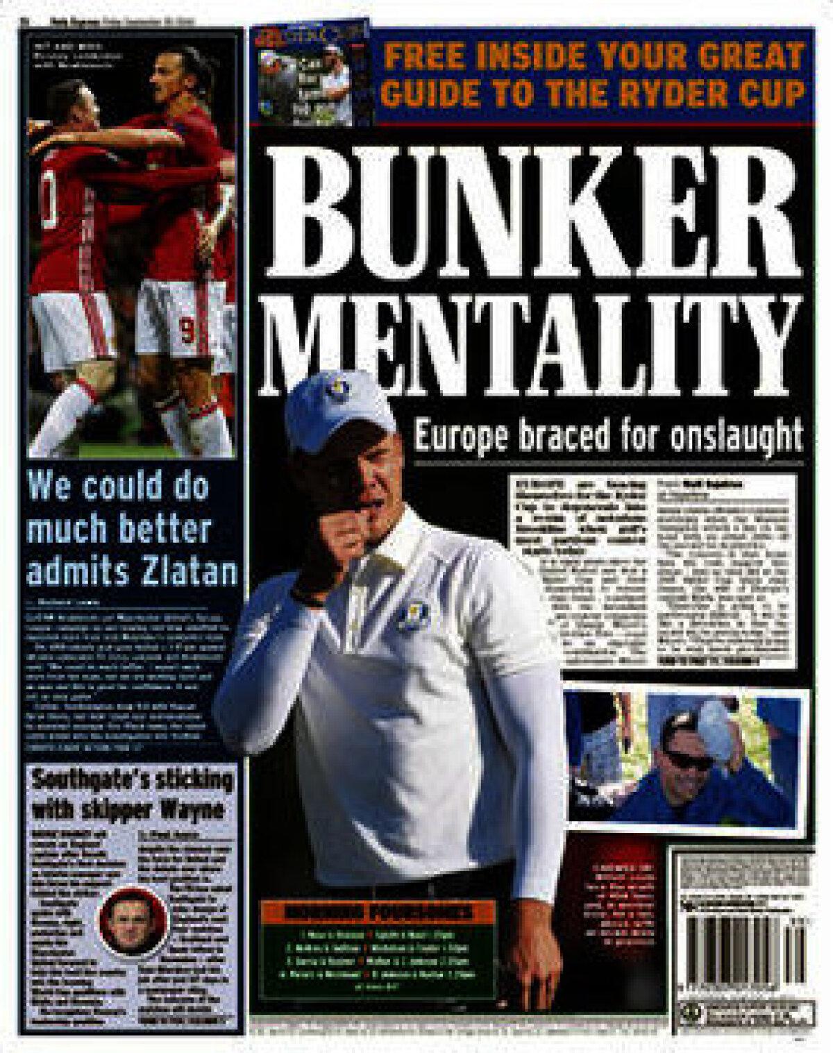 Ce scriu azi ziarele de sport din lume (30 septembrie 2016)