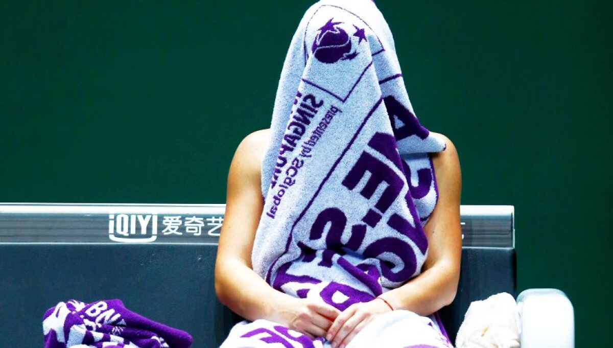 Simona Halep, demolată în semifinalele turneului de la Wuhan! Kvitova a făcut instrucție cu jucătoarea noastră 