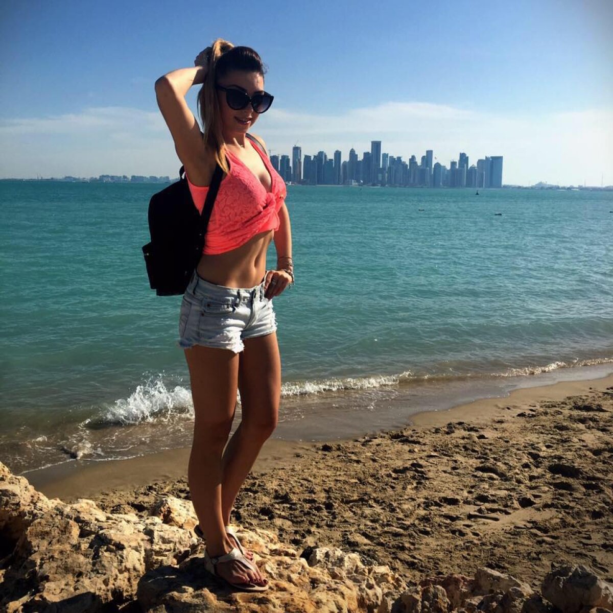 FOTO Fotomodelul care a vrăjit mingea de ping pong » Bernadette Szocs e una dintre cele mai frumoase jucătoare din circuitul mondial de tenis de masă