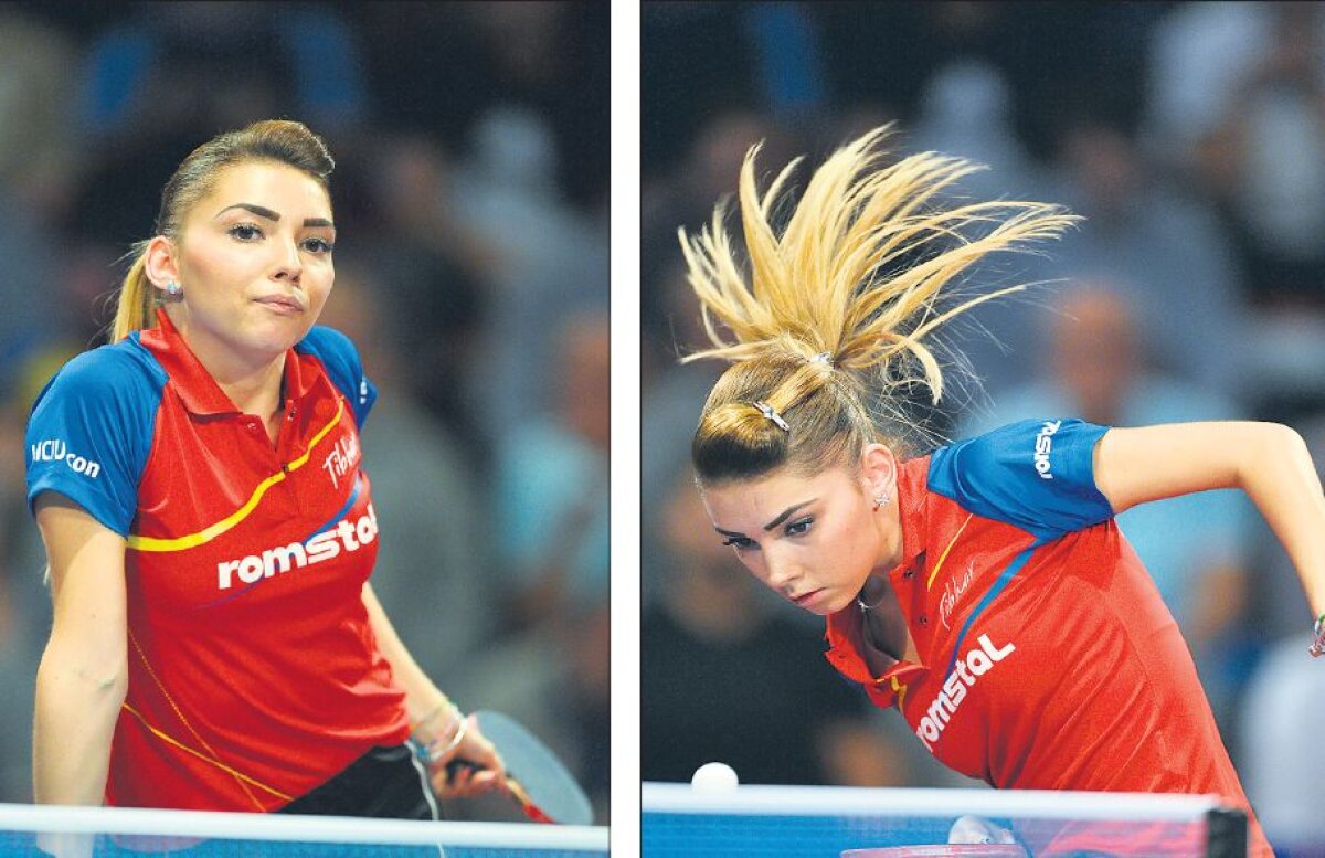 FOTO Fotomodelul care a vrăjit mingea de ping pong » Bernadette Szocs e una dintre cele mai frumoase jucătoare din circuitul mondial de tenis de masă
