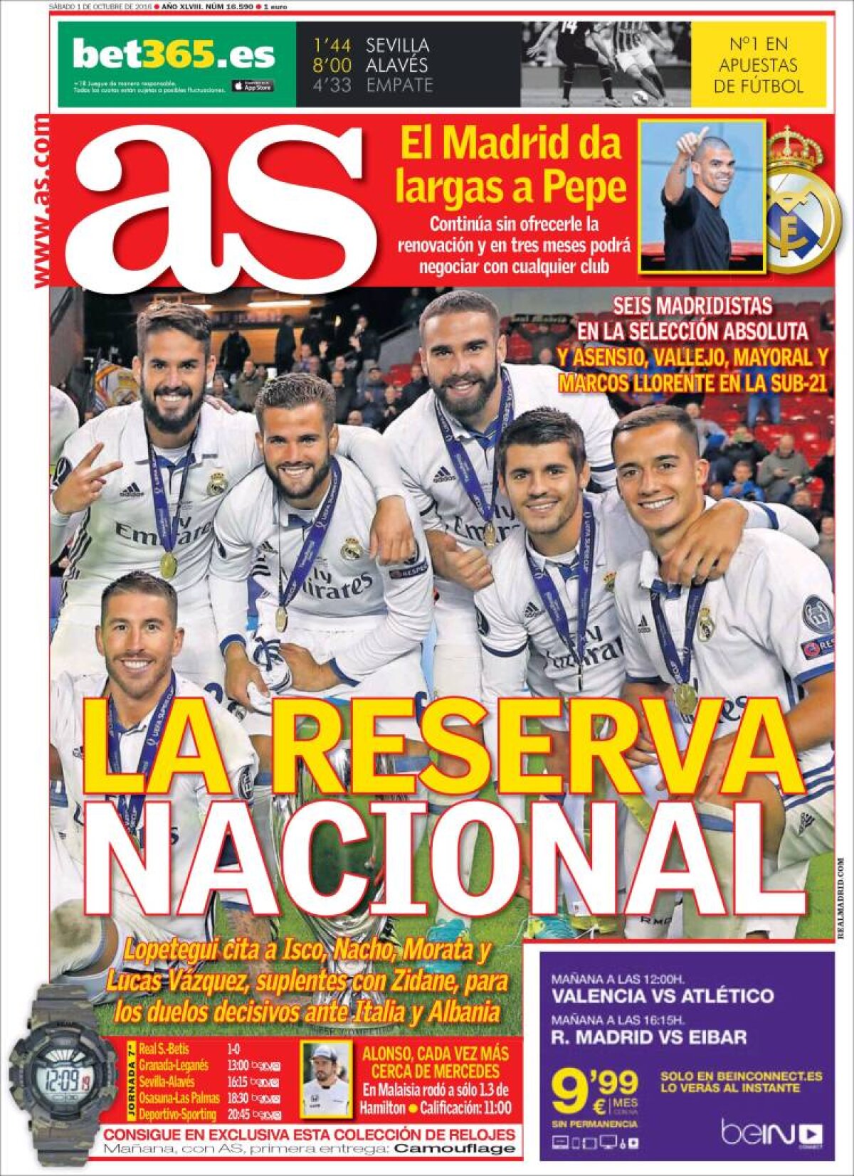 Ce scriu azi ziarele de sport din lume (1 octombrie 2016)