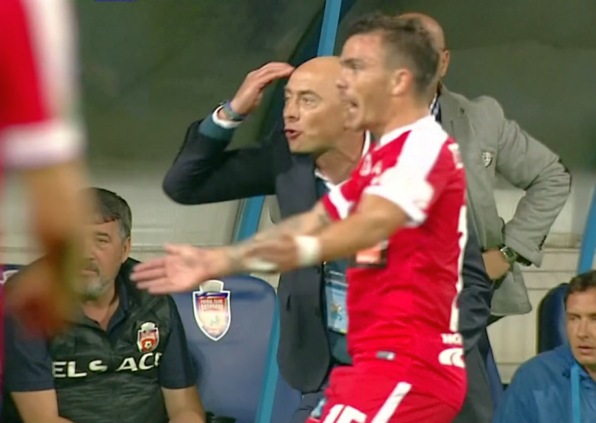 FOTO Fază de cascadorii râsului la FC Botoșani - Dinamo! Momente antologice: "Bă, ești cu capul?!" :))