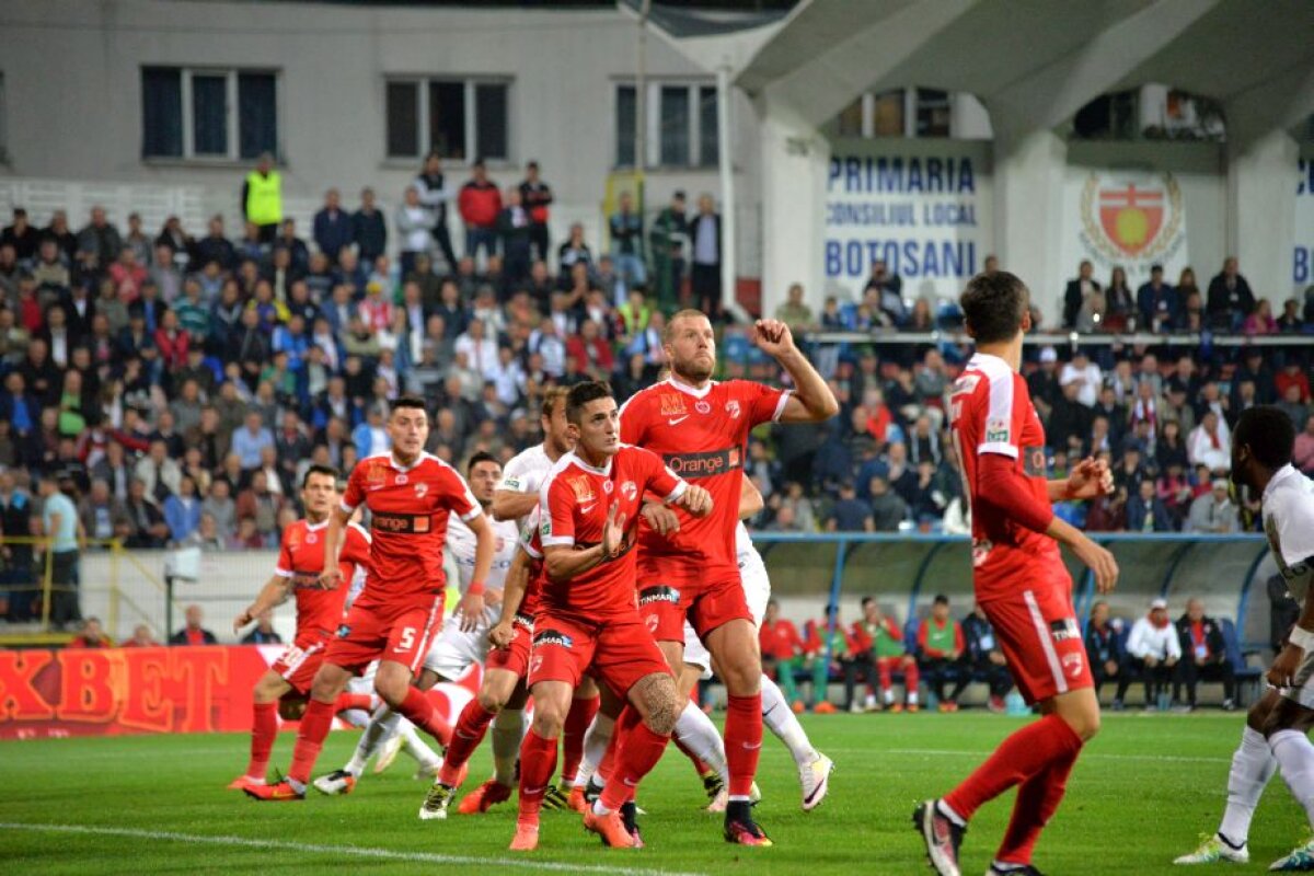 VIDEO+FOTO Dinamo a pierdut la Botoșani, 1-2, și a ajuns la două înfrângeri consecutive! Ioan Andone, în pericol