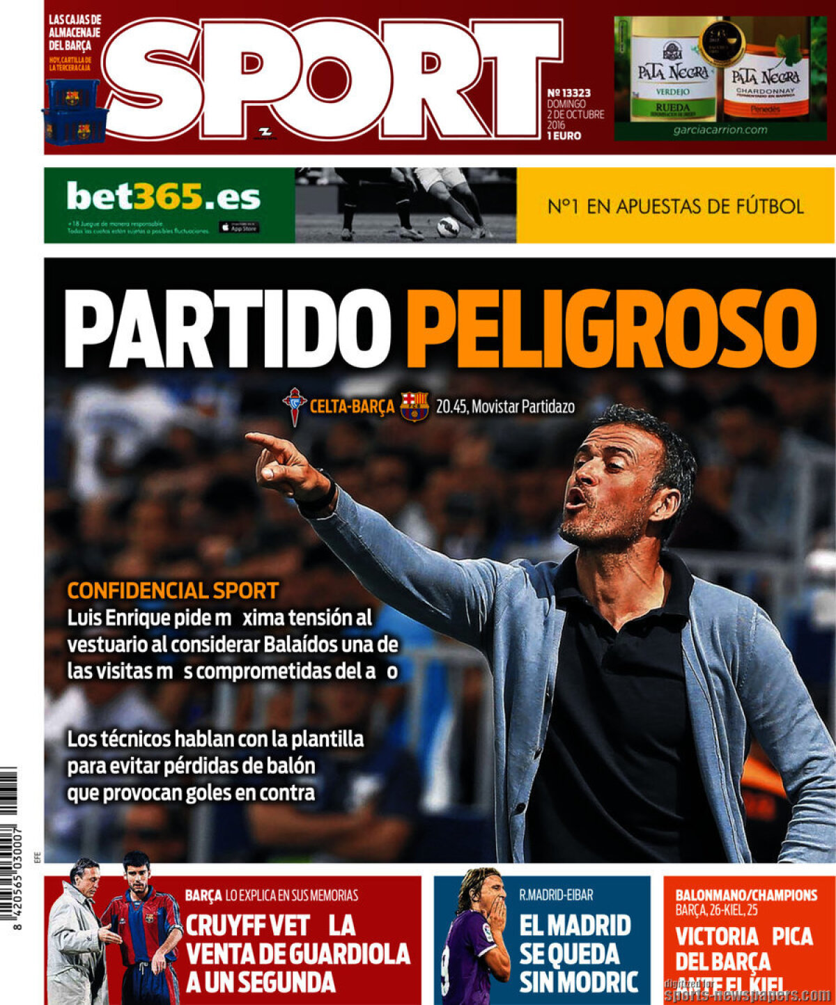 Ce scriu azi ziarele de sport din lume (2 octombrie 2016)