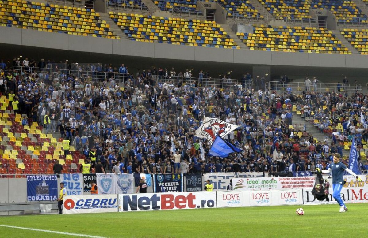 FOTO Fanii olteni, controlați la sânge înainte de meciul cu Steaua » Craiovenii nu au încăput în sectoarele rezervate inițial