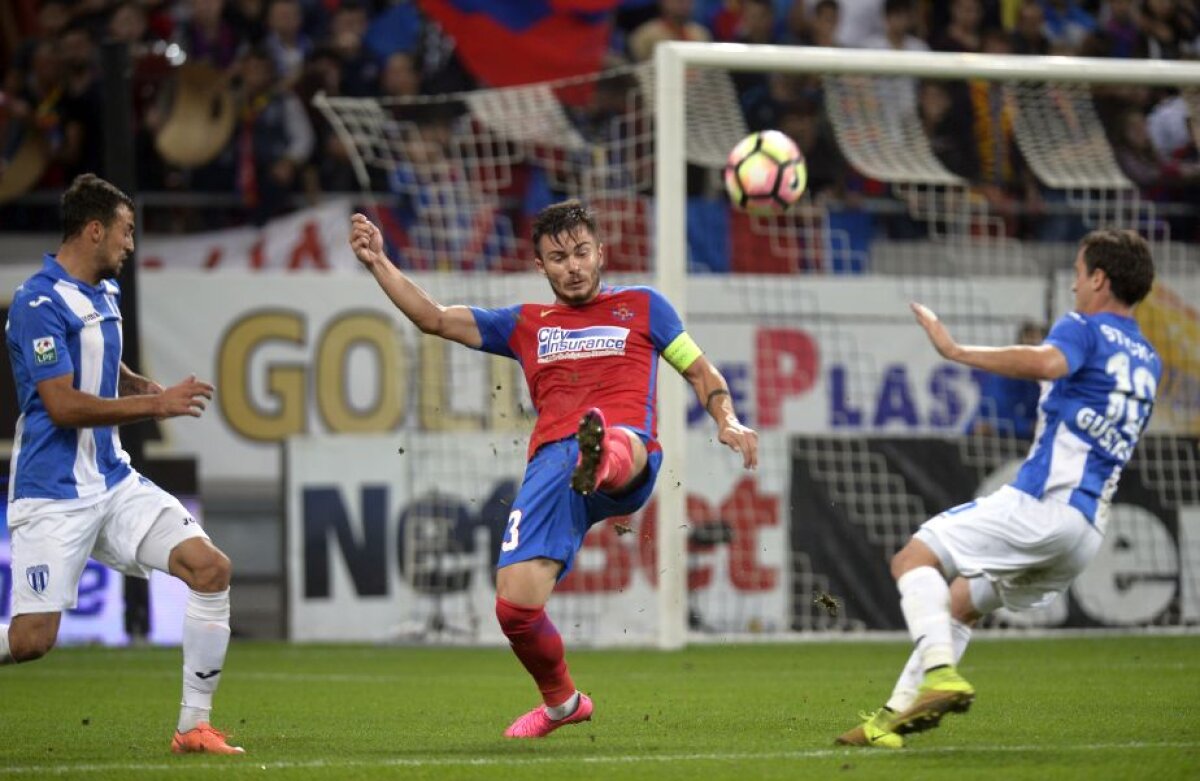 FOTO și VIDEO Steaua se impune în fața Craiovei și se distanțează în fruntea clasamentului