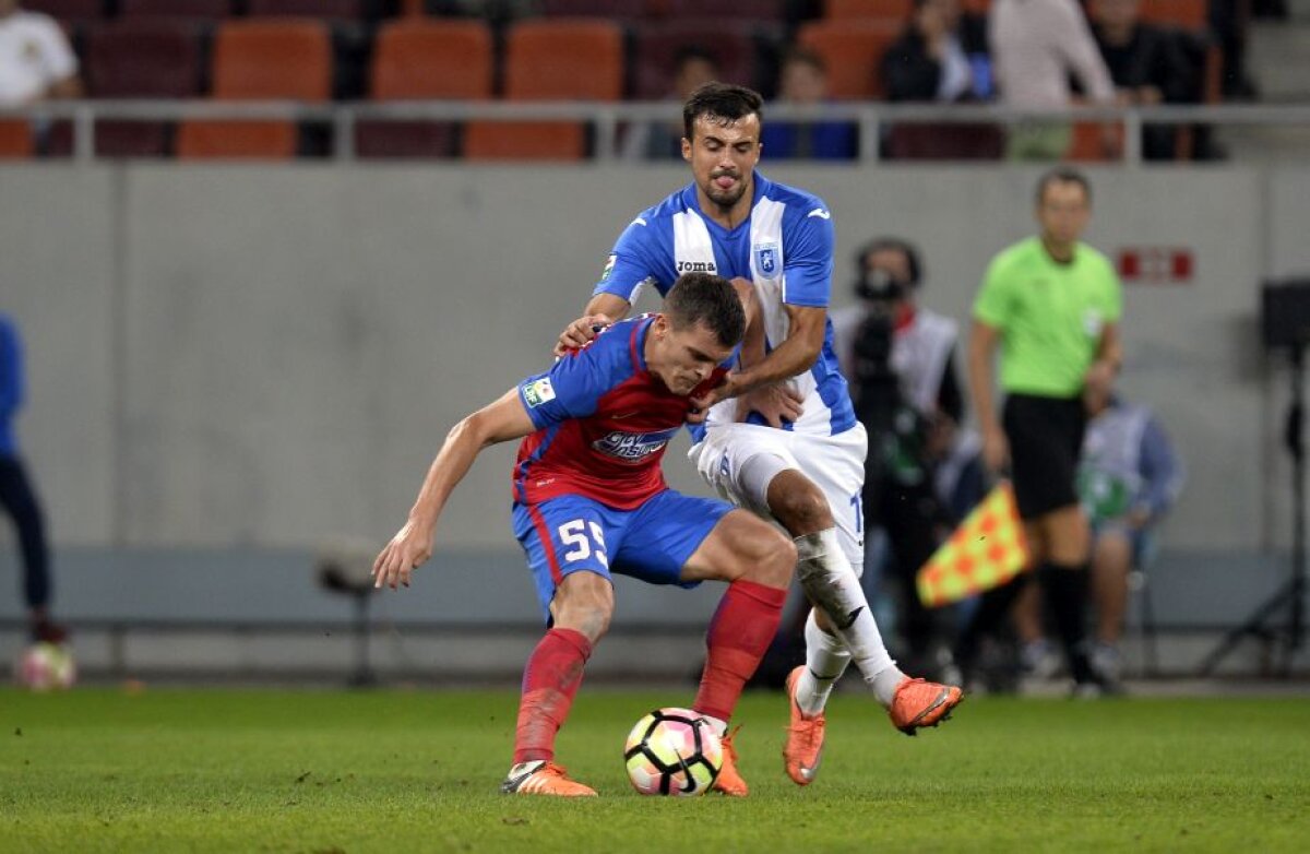 FOTO și VIDEO Steaua se impune în fața Craiovei și se distanțează în fruntea clasamentului